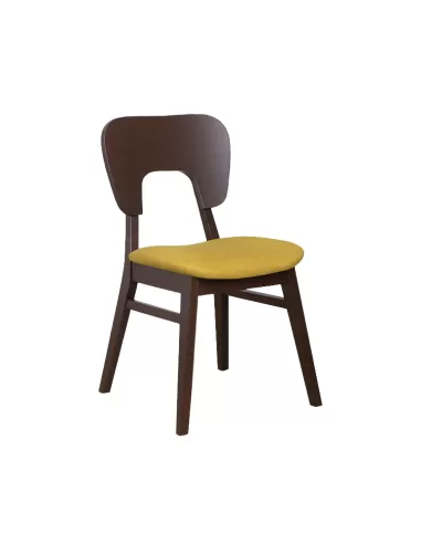 Silla Naoto en Nogal  ( de frente )