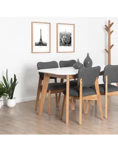 Mesa Extensible Vintage cerrada