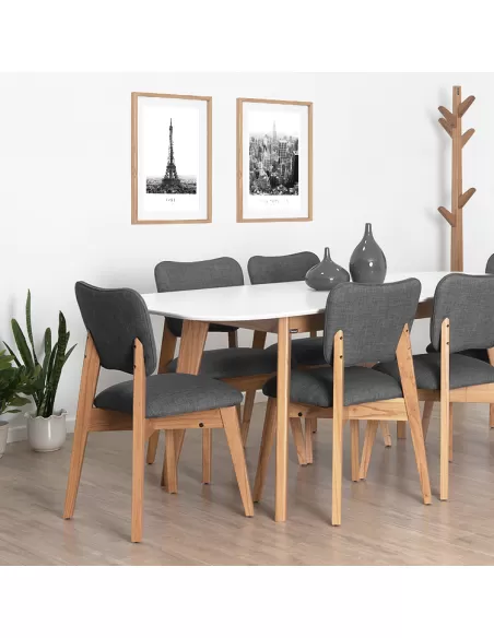 Mesa Extensible Vintage abierta