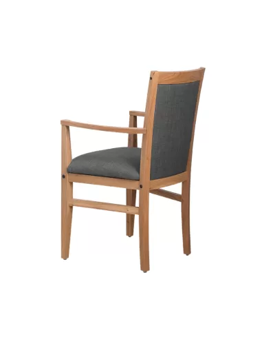 Sillón Camila en roble ( atrás )