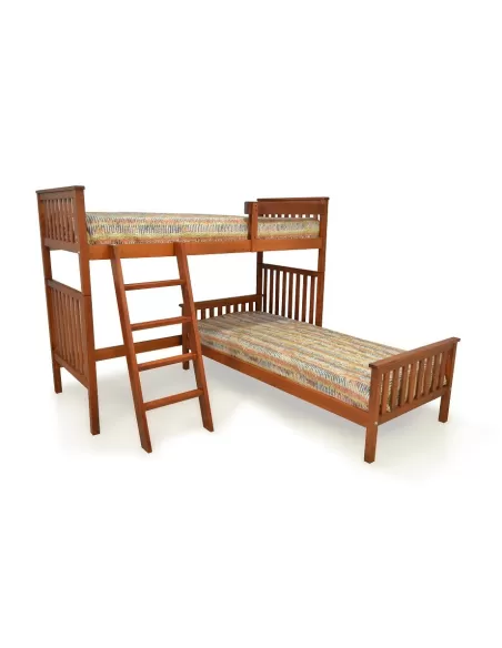 CUCHETA ESQUINERA CON PARRILLAS