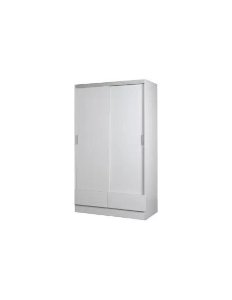 Placard Tana Plus 2 puertas corredizo Blanco Veta