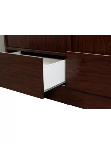 Placard Tana Plus 3 puertas corredizo Tabaco