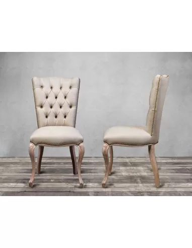 Silla Victoriana con capitoné simple