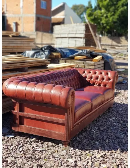 Sillón Chester Estructura a la vista