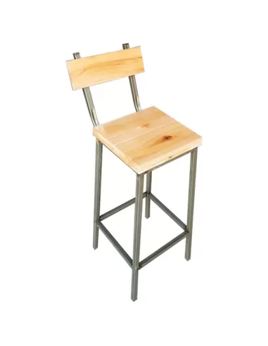 DESAYUNADOR CON BANQUETAS LINEA INDUSTRIAL