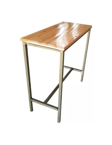 DESAYUNADOR CON BANQUETAS LINEA INDUSTRIAL