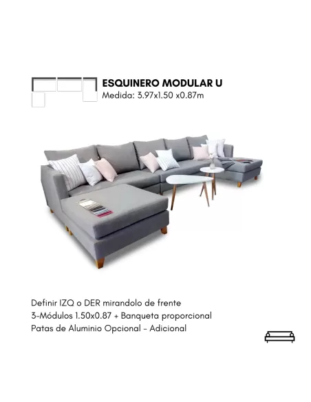 Esquinero Modular U