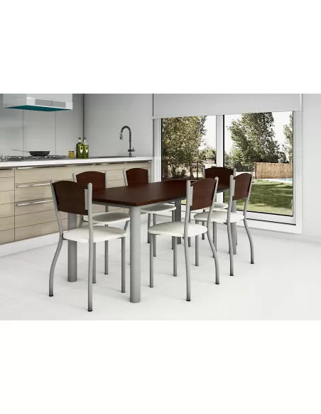 S3500P - Silla de caño respaldo