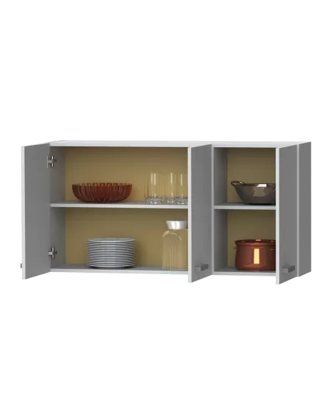 CCA120 - Alacena  de 1,20 mt Linea Classic - Blanca