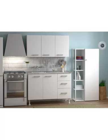 CCA120 - Alacena  de 1,20 mt Linea Classic - Blanca