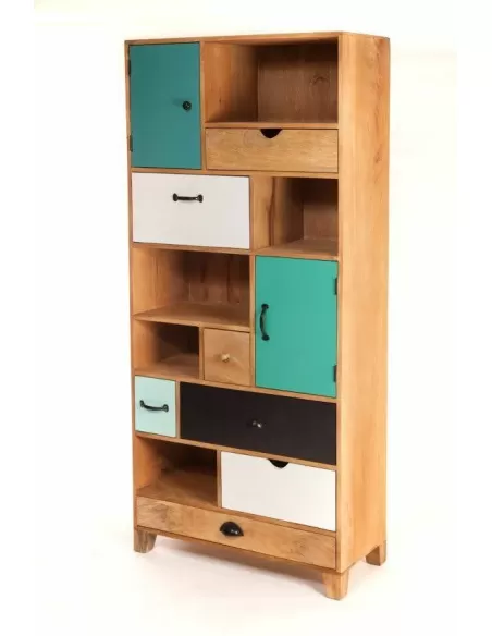 BIBLIOTECA ESCANDINAVA CHARLOTTE VARIOS COLORES