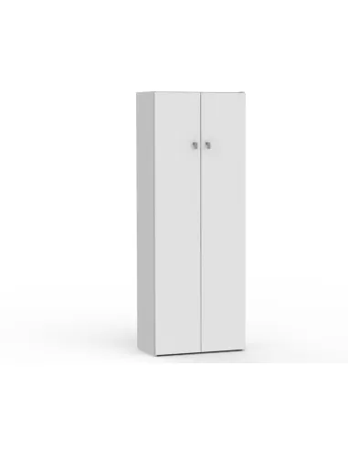 D060 - Despensero de 2 puertas chico con 4 estantes Blanco