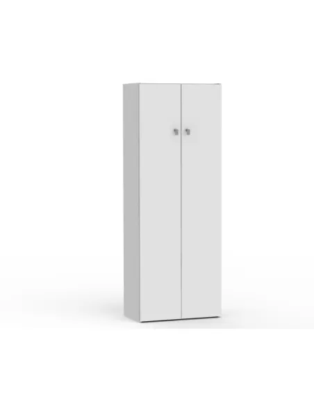 D060 - Despensero de 2 puertas chico con 4 estantes Blanco