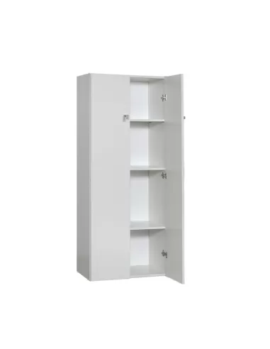 D060 - Despensero de 2 puertas chico con 4 estantes Blanco