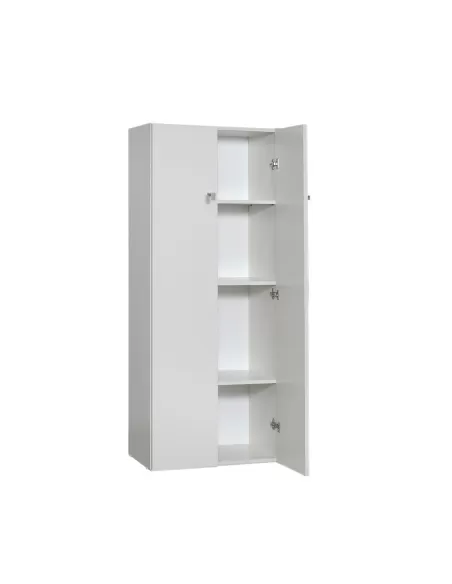 D060 - Despensero de 2 puertas chico con 4 estantes Blanco