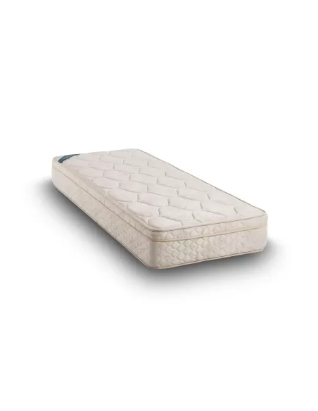 Colchón Topacio Marfil Eurosoft Pillow 190x100x25 de Espuma (1 Plaza y Media)
