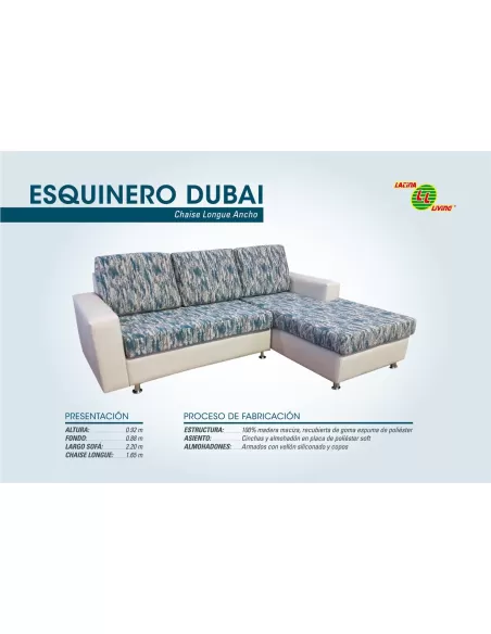 DUBAI CHEISE LONGE ANCHO