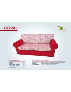 CORAL (JUEGO DE LIVING)