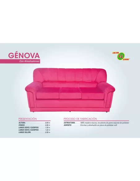 GENOVA (JUEGO DE LIVING)