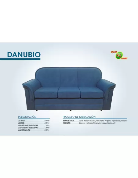 DANUBIO (JUEGO DE LIVING)