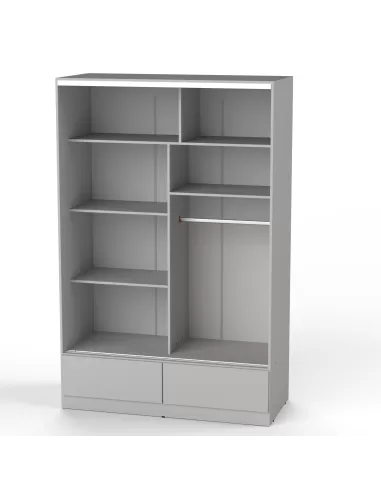 Placard Premium Puertas corredizas cajones a la vista