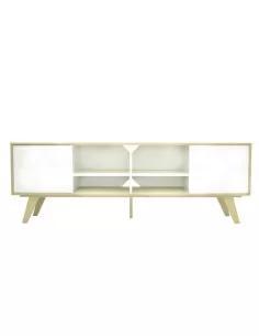 Rack para LCD Grande. Estilo Escandinavo