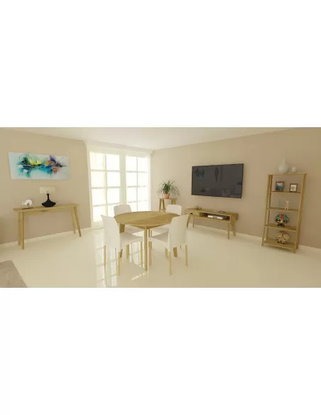 Torre con 5 estantes