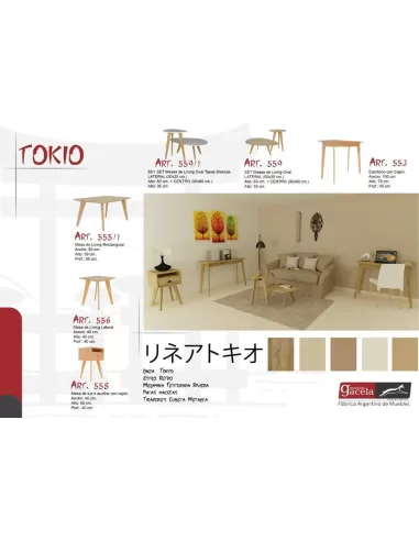 Mesa de Living Lateral