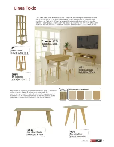 Mesa de Living Lateral