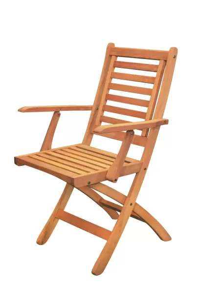 SILLA PLEGABLE con apoya brazos