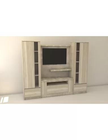 JUEGO DE MODULOS Y MESA TV SPAZZI