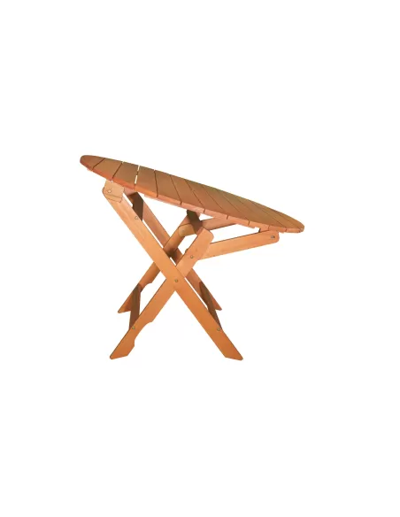 MESA REDONDA plegable