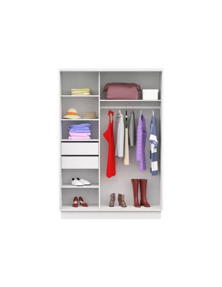 PE135 - Placard 2 Puertas corredizas 1,35 mtrs ancho