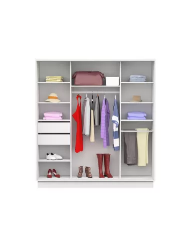 PE180 - Placard 2 Puertas corredizas 1,80 mts de ancho