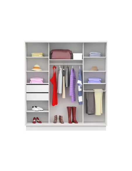 PE180 - Placard 2 Puertas corredizas 1,80 mts de ancho