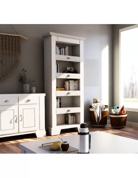 BIBLIOTECA CAJONERA 0,80