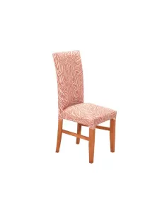 Silla Tauro 206 caoba, vestida en montana rama rojo