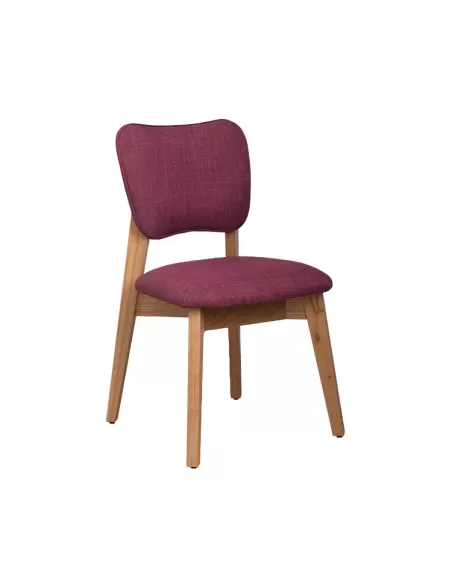 Silla Frida en lustre roble ( frente )