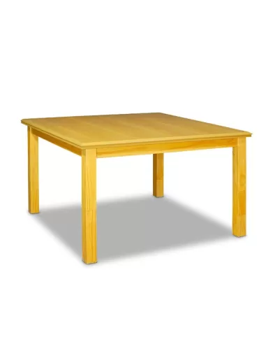 Mesa cuadrada 133 roble