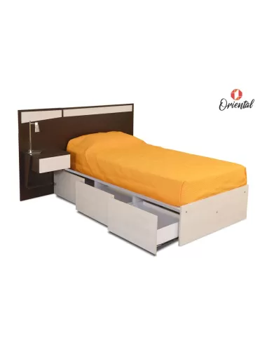 Cama box 0.90 x 1.90m