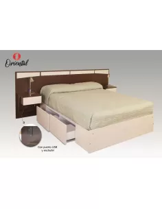 Respaldo p/colchon de 1.40m